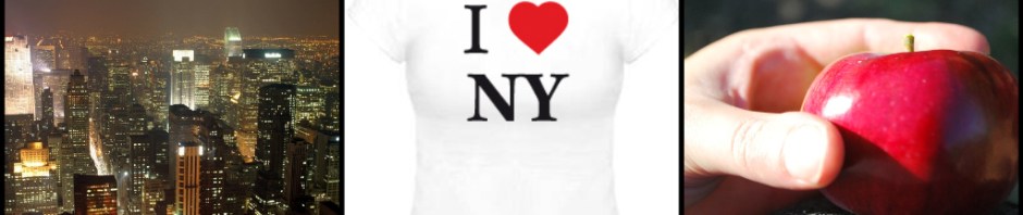 New York la Grosse Pomme ou de Big Apple