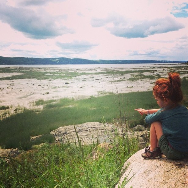 Début du Fjord à la hauteur de Saint-Fulgence